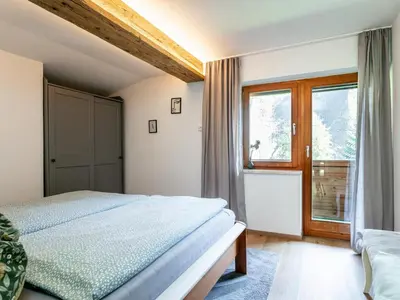 Ein Bett oder Betten in einem Zimmer der Unterkunft Jaggi