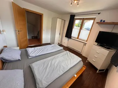 Ein Bett oder Betten in einem Zimmer der Unterkunft Sunseit Apartment