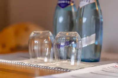 Getränke in der Unterkunft Gasthof Auwirt in Aurach