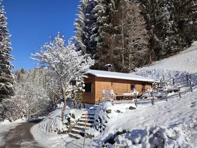 Ferienhaus Strauss im Winter
