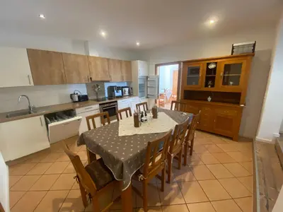 Küche/Küchenzeile in der Unterkunft Alpenlodge, Ferienwohnung 1