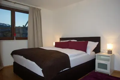 Ein Bett oder Betten in einem Zimmer der Unterkunft Appartement Klausner