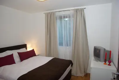 Ein Bett oder Betten in einem Zimmer der Unterkunft Appartement Klausner