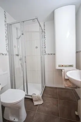 Ein Badezimmer in der Unterkunft Ferienwohnung Königsleiten 121b - Top 1