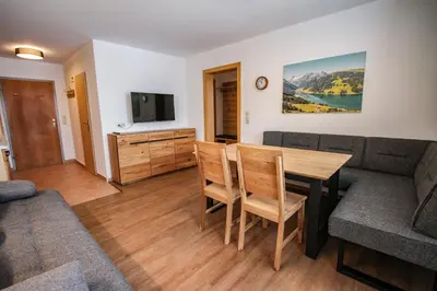 TV/Unterhaltungsangebot in der Unterkunft Ferienwohnung Königsleiten 121b - Top 1