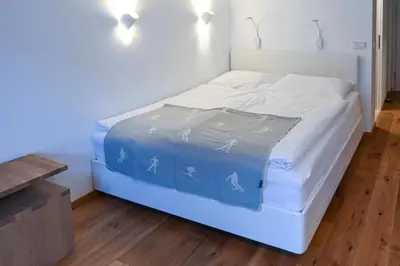 Ein Bett oder Betten in einem Zimmer der Unterkunft Appartement Bergzauber