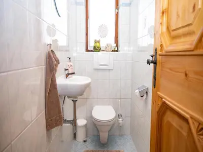 Ein Badezimmer in der Unterkunft Farmhouse in Hollersbach with Mountain Views