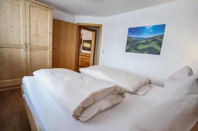 Ein Bett oder Betten in einem Zimmer der Unterkunft Ferienwohnung Königsleiten 121b - Top 3