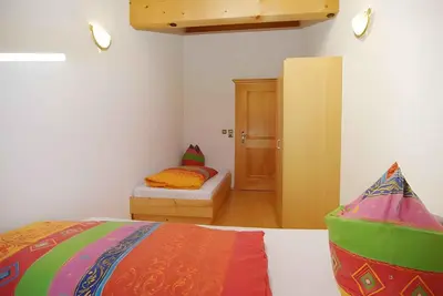 Ein Bett oder Betten in einem Zimmer der Unterkunft Apartments in Stummerberg - Zillertal 773