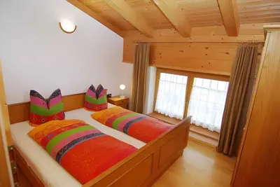 Ein Bett oder Betten in einem Zimmer der Unterkunft Apartments in Stummerberg - Zillertal 773