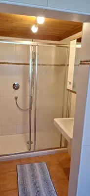 Ein Badezimmer in der Unterkunft Chalet Anna Appartment