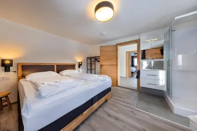 Ein Bett oder Betten in einem Zimmer der Unterkunft Haus Eckhausl Top 3 Gems