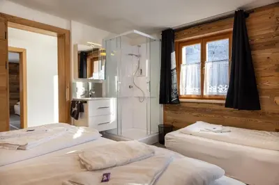 Ein Bett oder Betten in einem Zimmer der Unterkunft Haus Eckhausl Top 3 Gems