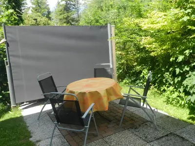 Ein Garten an der Unterkunft Haus Wittig