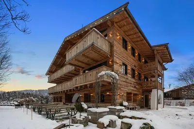 Das Kitz - Chalet Steuerberg Kitzbühel im Winter