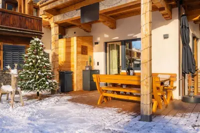 GondelApart Ski in Ski out im Winter