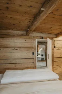 Ein Bett oder Betten in einem Zimmer der Unterkunft Kornkammer
