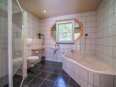 Ein Badezimmer in der Unterkunft Apartment Gabi