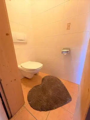 Ein Badezimmer in der Unterkunft Ferienwohnung Bergblick