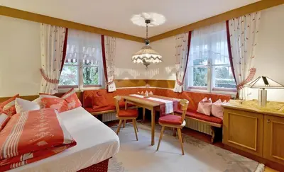 Ein Bett oder Betten in einem Zimmer der Unterkunft Haus Madlen