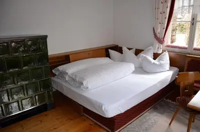 Ein Bett oder Betten in einem Zimmer der Unterkunft Haus Madlen