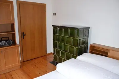 Ein Bett oder Betten in einem Zimmer der Unterkunft Haus Madlen