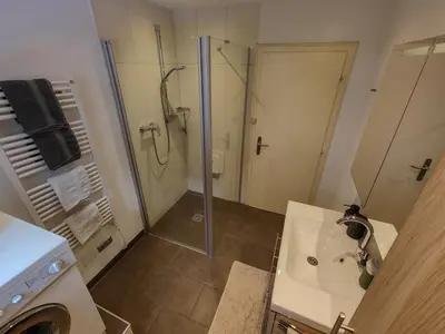 Ein Badezimmer in der Unterkunft Apartment Anni im Haus Hintertal