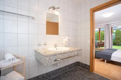Ein Bett oder Betten in einem Zimmer der Unterkunft Zillertal Appartements
