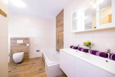 Ein Badezimmer in der Unterkunft Chalet Modern Life