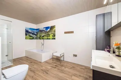 Ein Badezimmer in der Unterkunft Chalet Modern Life