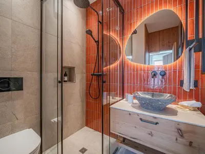 Ein Badezimmer in der Unterkunft Premium Apartment Edelweiß