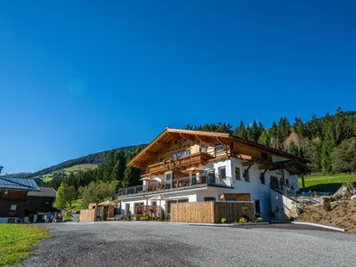 Naturlandschaft in der Nähe des Chalets