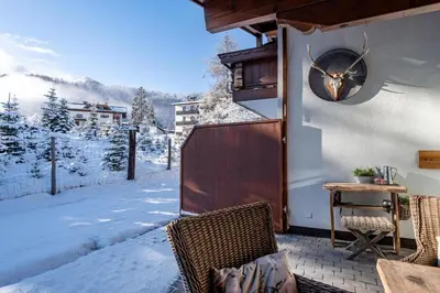 Haus Den Rappen im Winter