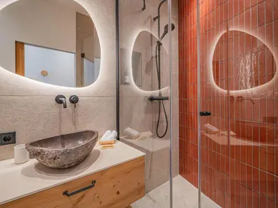 Ein Badezimmer in der Unterkunft Premium Apartment Panorama