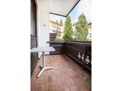 Ein Balkon oder eine Terrasse in der Unterkunft Ferienwohnung Königsleiten 89 - Top 4