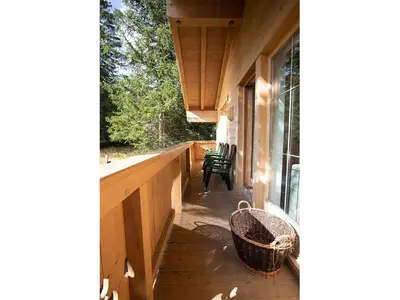 Ein Balkon oder eine Terrasse in der Unterkunft Chalet Hochkrimml 142
