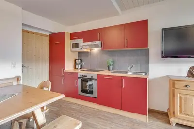 Küche/Küchenzeile in der Unterkunft Apartment in Zillertal near Spieljochbahn