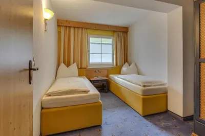 Ein Bett oder Betten in einem Zimmer der Unterkunft Apartment in Zillertal near Spieljochbahn