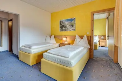 Ein Bett oder Betten in einem Zimmer der Unterkunft Apartment in Zillertal near Spieljochbahn