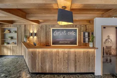 Ein Zertifikat, Auszeichnung, Logo oder anderes Dokument, das in der Unterkunft Apartment in Zillertal near Spieljochbahn ausgestellt ist