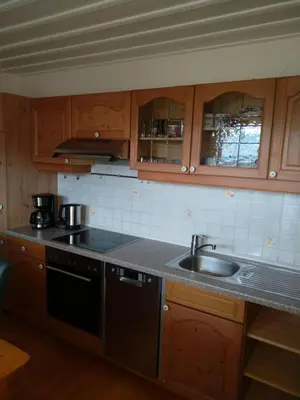 Küche/Küchenzeile in der Unterkunft Appartement Antretter