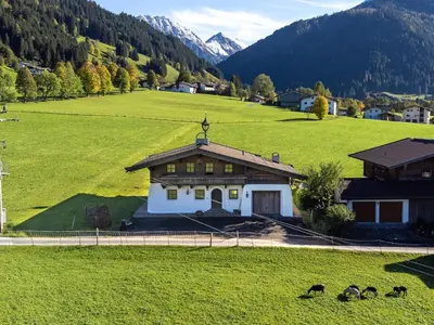 Naturlandschaft in der Nähe des Chalets