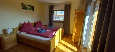Ein Bett oder Betten in einem Zimmer der Unterkunft Apartments Birgit und Bernd