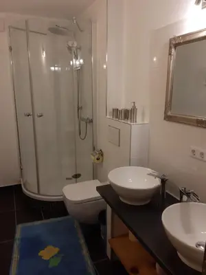 Ein Badezimmer in der Unterkunft Apartments Birgit und Bernd