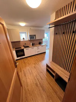 Küche/Küchenzeile in der Unterkunft Apartmenthaus Ferdinand