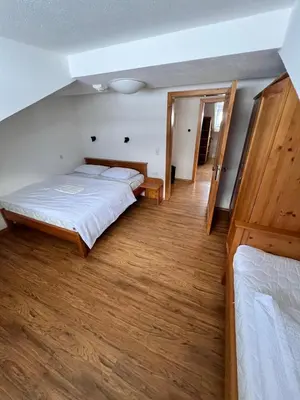 Ein Bett oder Betten in einem Zimmer der Unterkunft Apartmenthaus Ferdinand