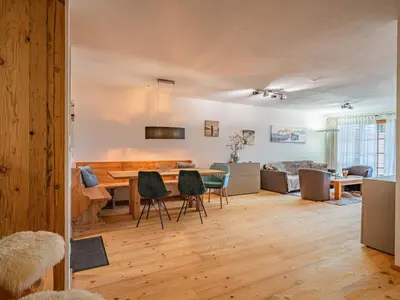 Ein Sitzbereich in der Unterkunft Panorama Chalet Top 2A am Lift Ski-In-Out