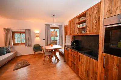 Küche/Küchenzeile in der Unterkunft Landhaus Simone incl JOKER CARD by All in One Apartments