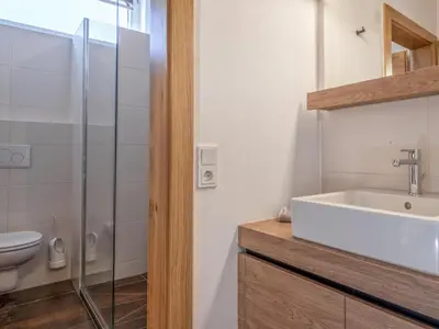 Ein Badezimmer in der Unterkunft Perle
