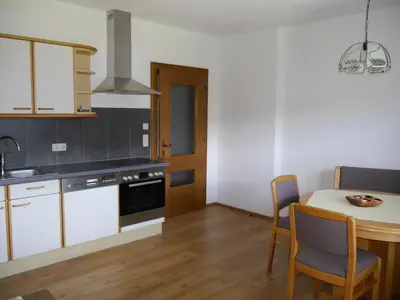 Küche/Küchenzeile in der Unterkunft Ferienwohnung Enn